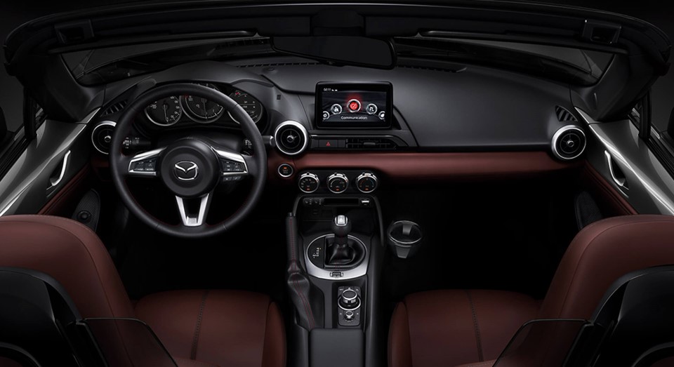 Red Stitching Mazda Mx5 Interior